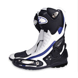 PRO-BIKER Motorcycle Boots Men Riding Boots Racing Motocross Boots Off-Road Motorbike Riding Moto Boots Waterproof Shoes
