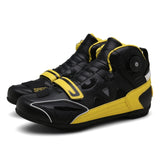 Motorcycle QUICK ADJUST Non-slip BOOTS MOTORBIKE PROTECTIVE GEAR CYCLING Cycle Riding Biker Chopper Cruiser Touring Ankle Shoes
