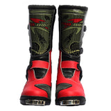 PRO-BIKER Motorcycle Boots Men Riding Boots Racing Motocross Boots Off-Road Motorbike Riding Moto Boots Waterproof Shoes
