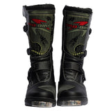PRO-BIKER Motorcycle Boots Men Riding Boots Racing Motocross Boots Off-Road Motorbike Riding Moto Boots Waterproof Shoes
