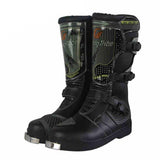 PRO-BIKER Motorcycle Boots Men Riding Boots Racing Motocross Boots Off-Road Motorbike Riding Moto Boots Waterproof Shoes